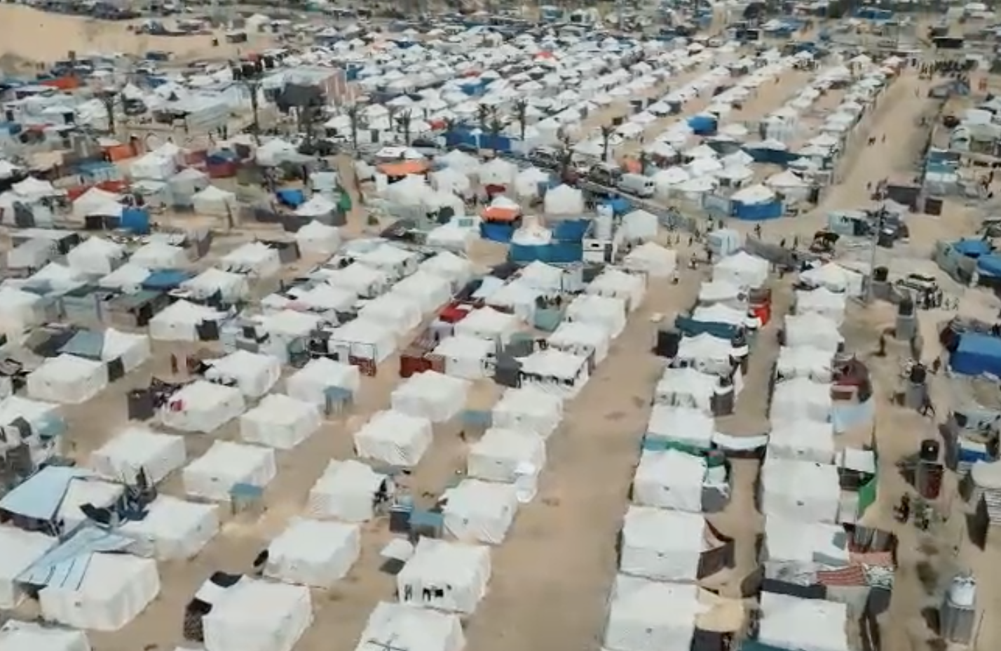 Irish Camp in Gaza